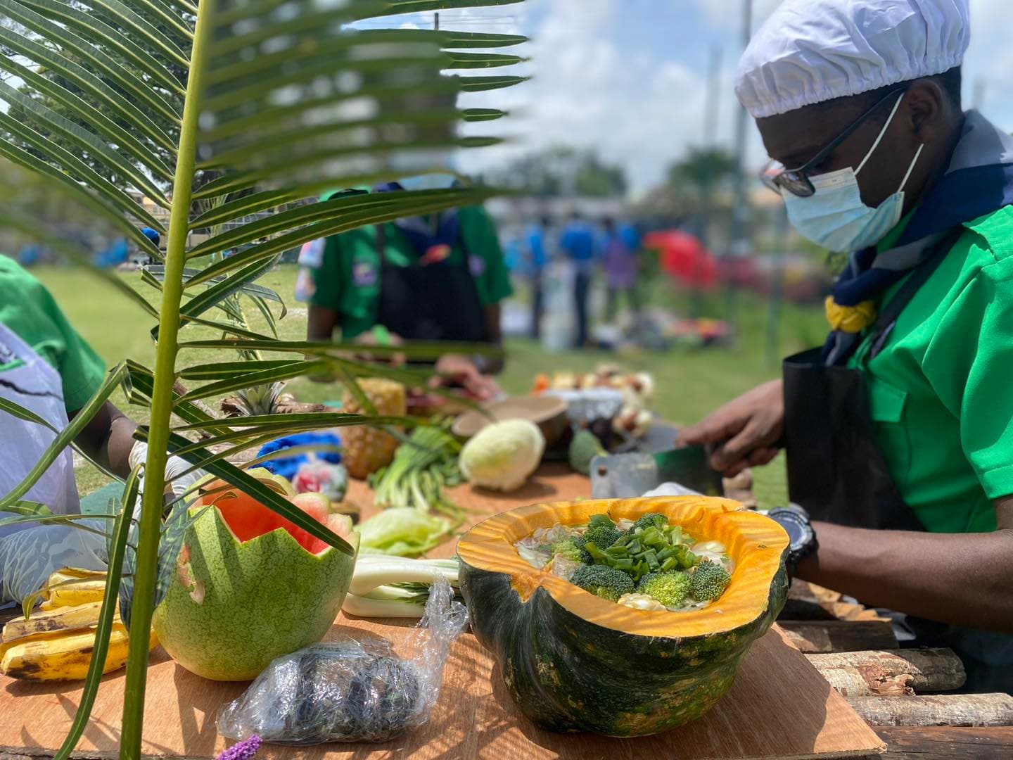 Scouts Showcase their Culinary Skills